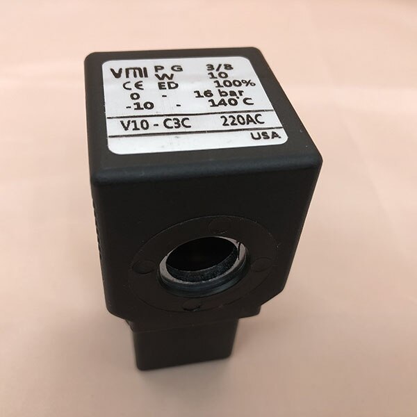 V10-C3C 220vac grande diâmetro válvula solenóide em dois sentidos vmi pg 3/8 válvula solenóide para o granulador gêmeo do parafuso