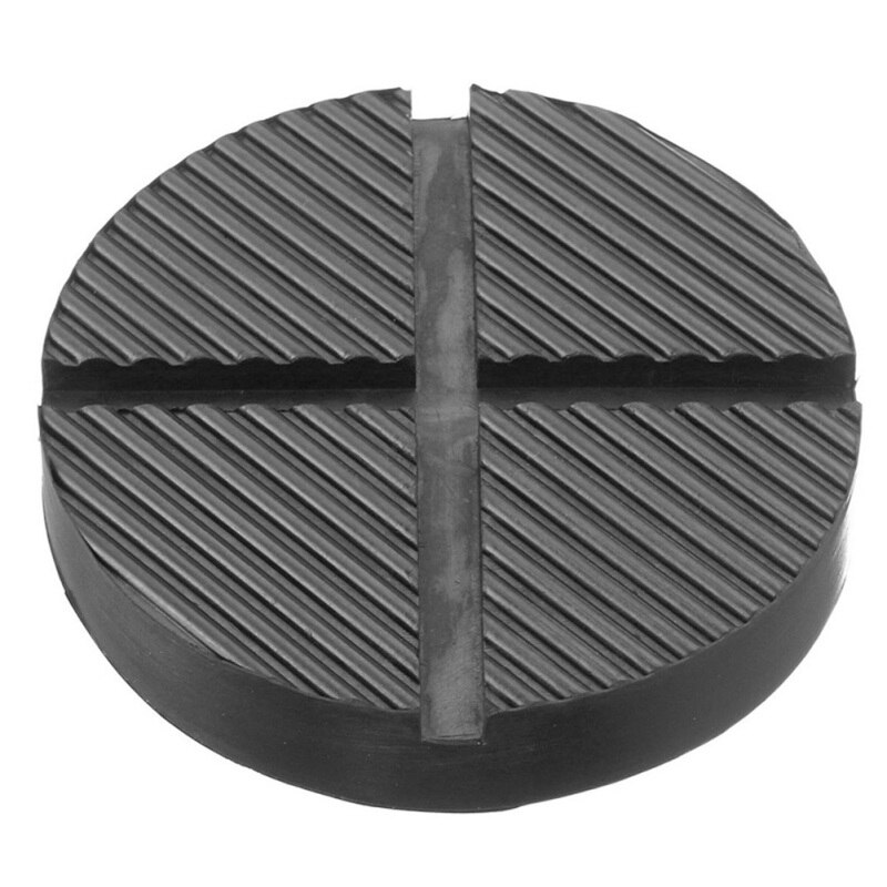 Auto Jack Gummi Pad Universal- Auto Jack Adapter Kreuz Schlitz Rahmen Schiene Schutz Auto Zubehör Jack Steht Schwarz