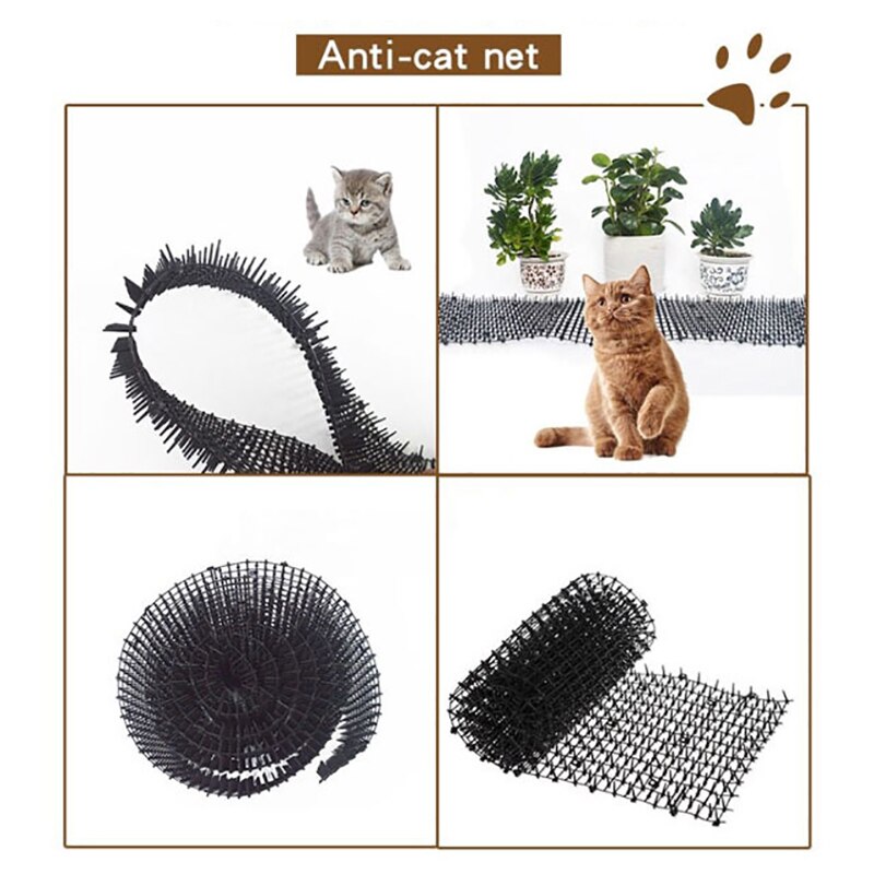 Tuin Prikkeling Strip Graven Stop Repellent Kat Afschrikmiddel Mat Spike Anti-Kat Hond