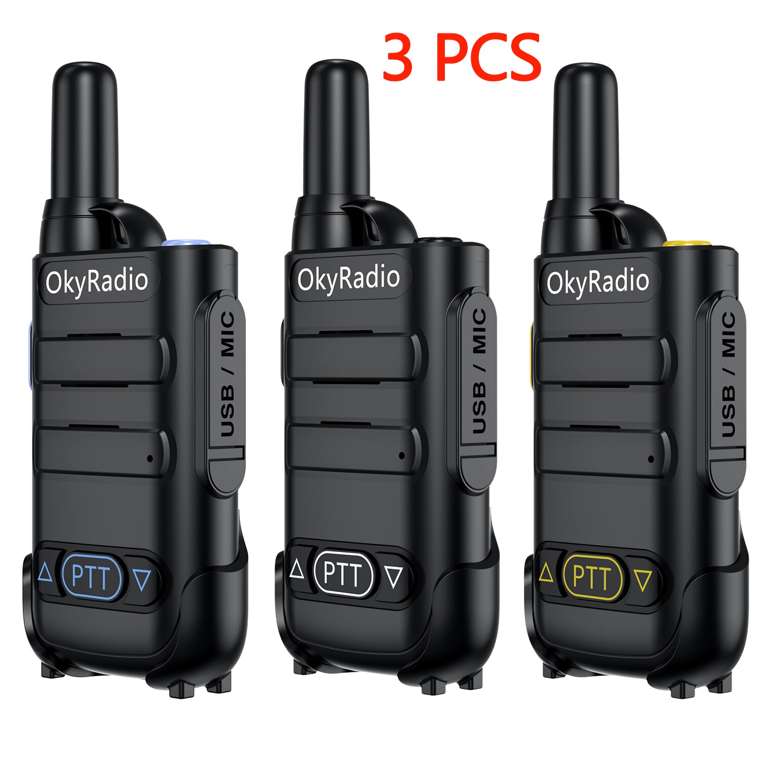 2022 5W Power 470Mhz Werk Walkie-Talkie 6Km Call 4800Mah Batterij Draagbare Waterdichte Walkie-talkie Sterke Anti