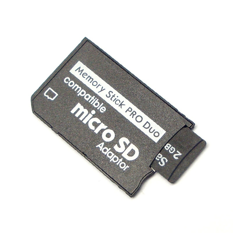 Goedkope Micro SD SDHC TF naar Memory Stick MS Pro Duo PSP Adapter Card Adapter voor PSP 1000 2000 3000