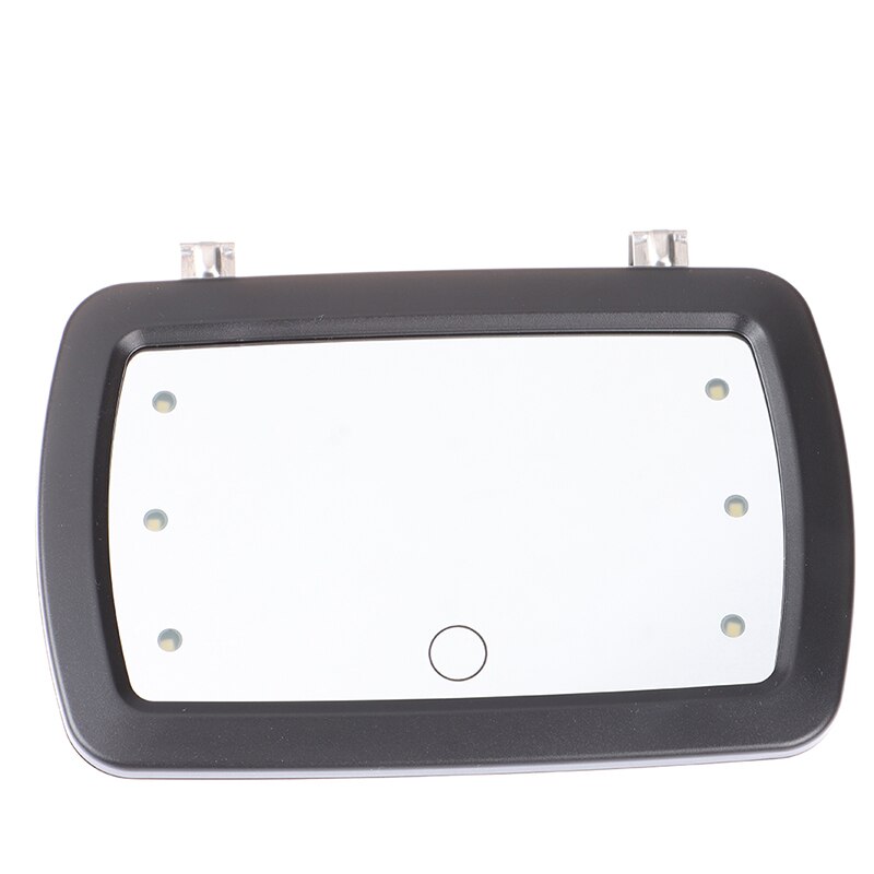 Universal LED Car Interior Mirror Touch Switch Makeup Mirror Sun Visor High Mirror