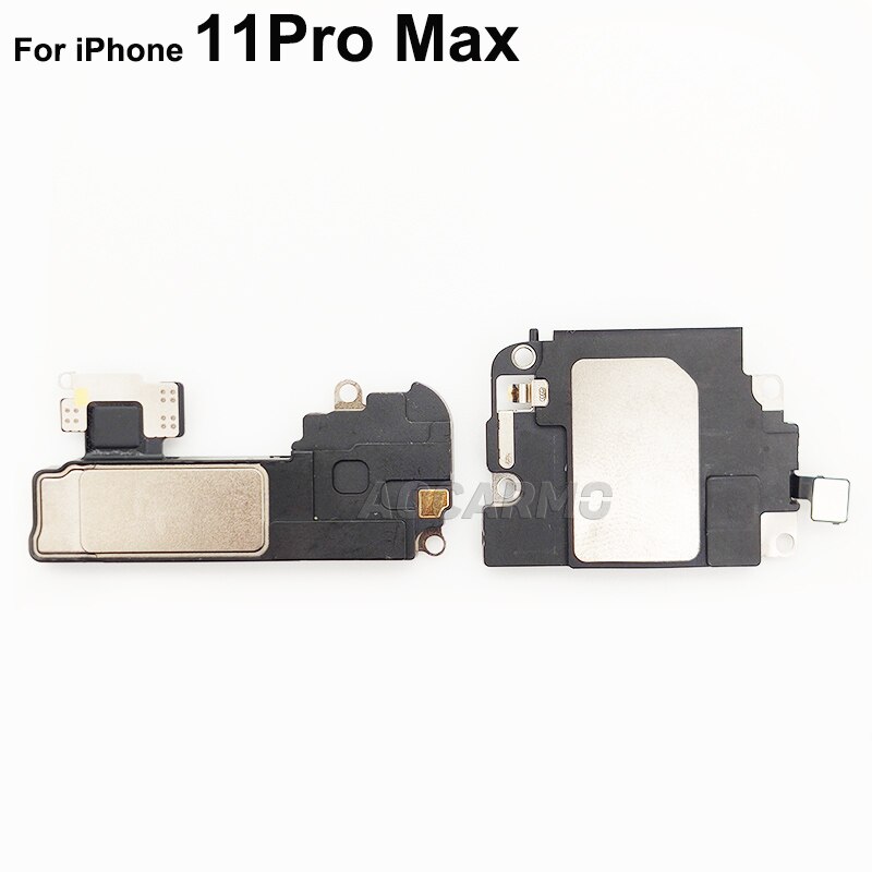 Aocarmo pour iPhone 11 Pro Max haut-parleur d'oreille haut-parleur haut-parleur haut-parleur sonnerie pièce de rechange