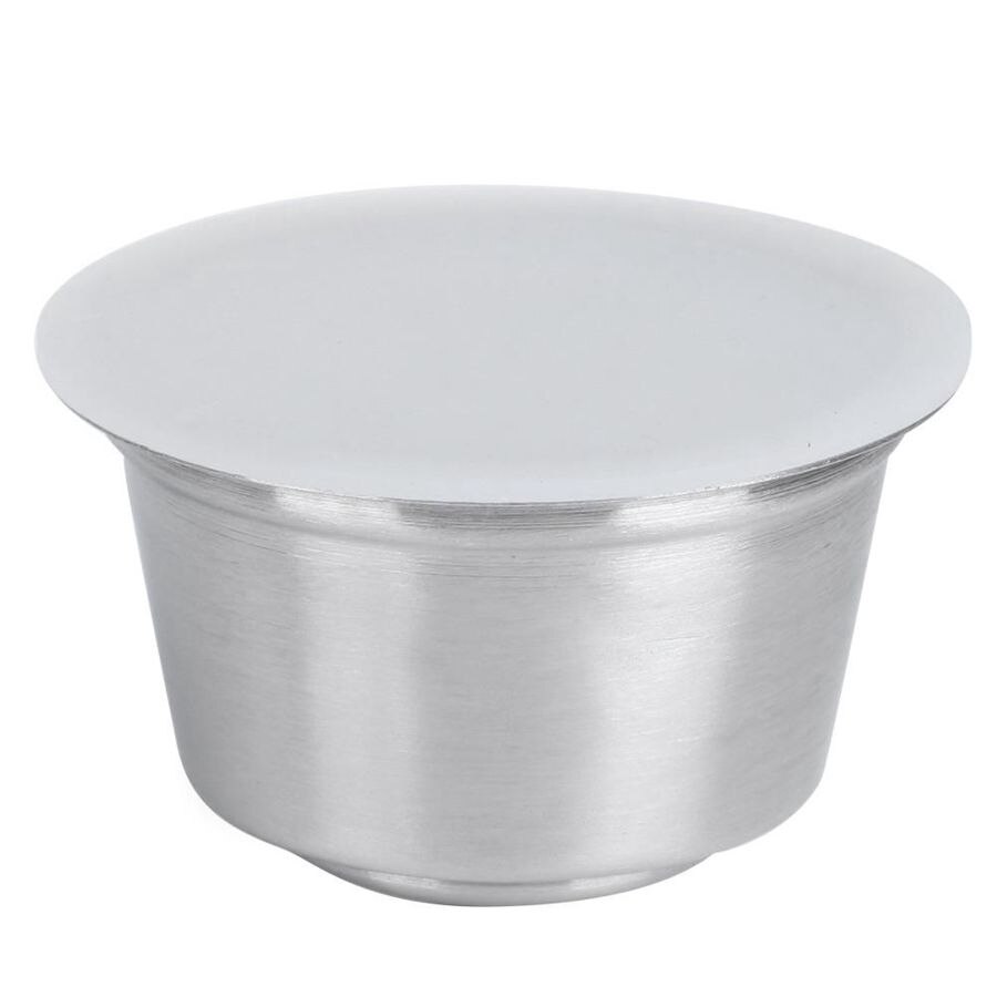Stainless Steel Reusable Refillable Coffee Capsule Cup Fit for Dolce Gusto Coffee Maker Reusable Coffee Capsule Filter Cup Pod: 01