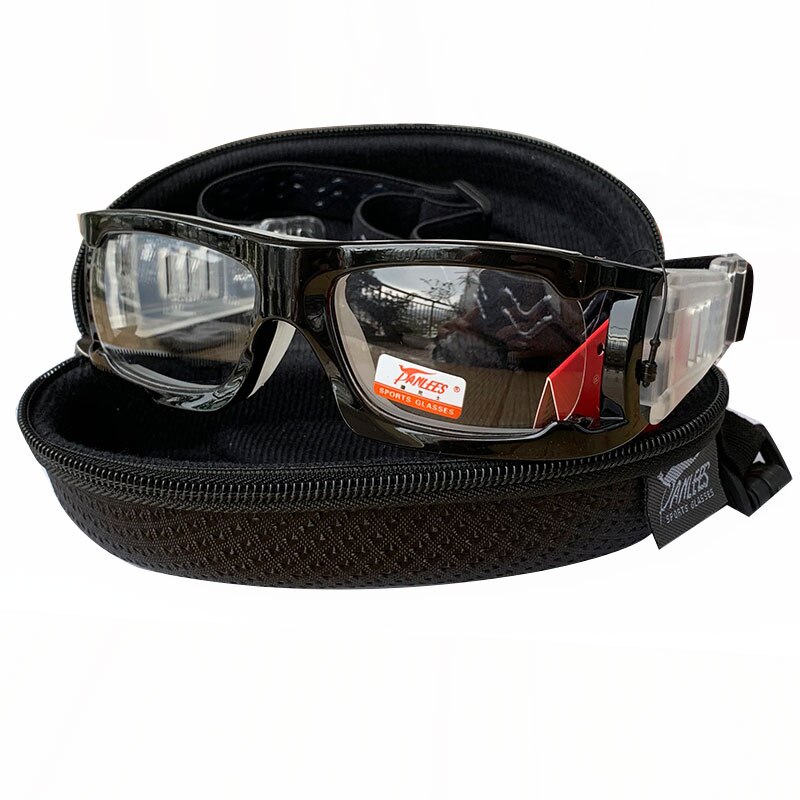 Gafas protectoras de baloncesto para deportes al aire libre, lentes resistentes a impactos para PC, estrellas, , amplia aplicación: black with box