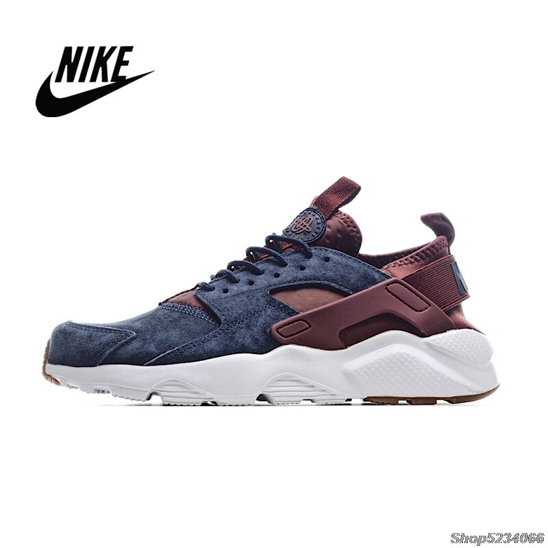 Hava Huarache çalışma Ultra 4th nesil domuz sekiz deri üst kadın koşu ayakkabıları siyah boyutu 36-39 829669-662: 829669-668 / 39