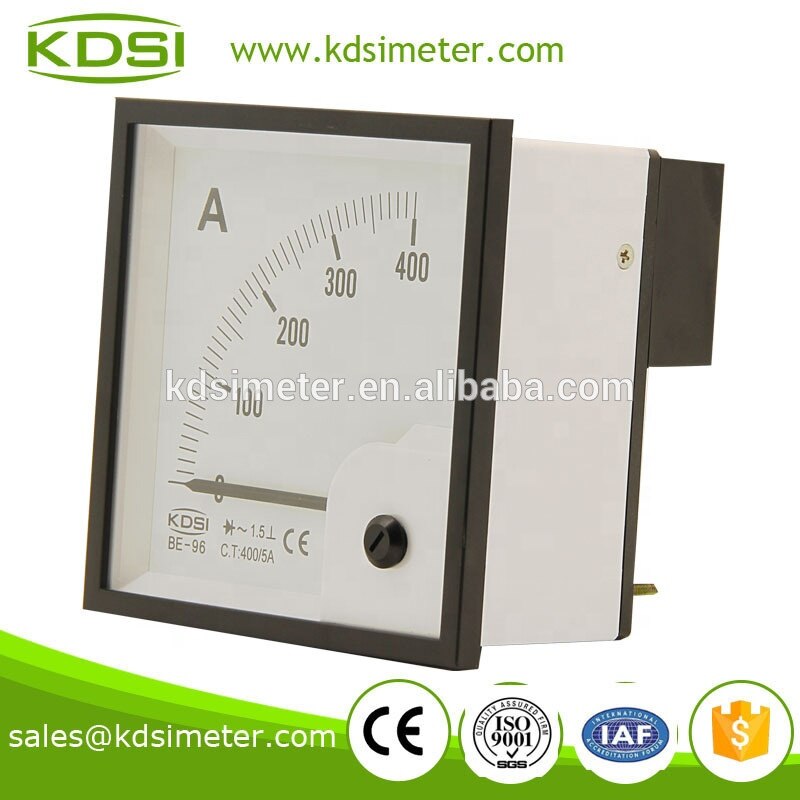 Hoge Betrouwbare 96*96 Panel Elektriciteit Meter Ammeter Met Gelijkrichter Voltmeter & Ampèremeter Voor Zonne-energie