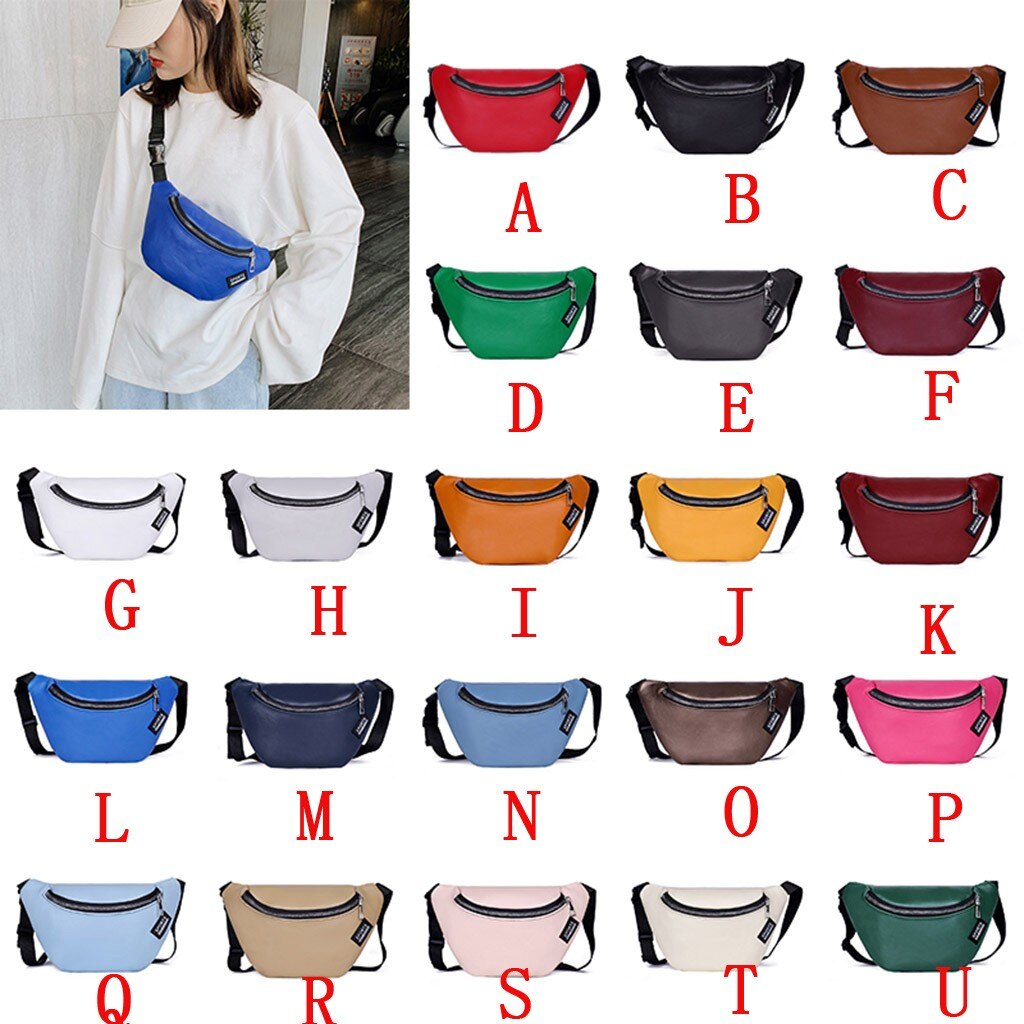 Waist Bag Female Belt Brand Waterproof Chest Handbag Unisex Fanny Pack Ladies Waist Pack Belly Bags Purse #YL5