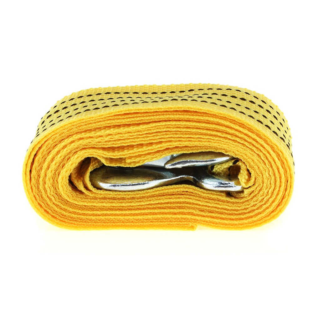 3 Tons 4 Meter Flsorescence Universal Car Tow Cable Towing Strap Rope with Hooks