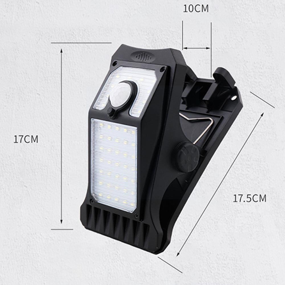 Portable Emergency Solar Light Motion Sensor Security Camp Lamp Light Lights On Light Lighting Garden Waterproof Wireless C V1i9