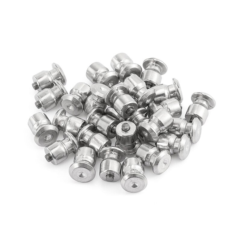 50/100Pcs Inverno Pneus de Carro Roda Parafuso Pregos Picos De Neve Roda Pneu Correntes De Neve Pregos Para Sapatos ATV carro Motocicleta Pneu 8x10mm