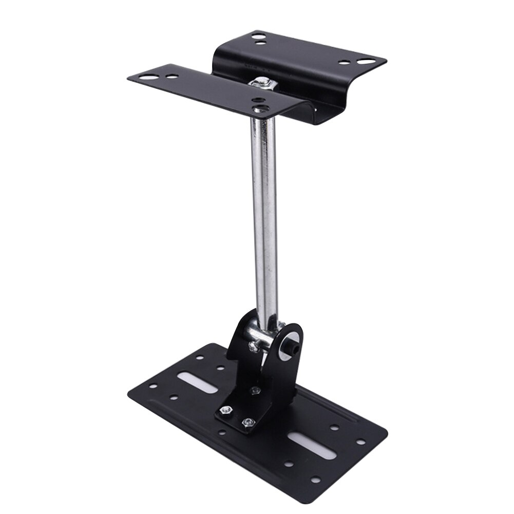 Space Saving Wall Mount Home Steel Easy Install 180 Degree Adjustable Speaker Bracket KTV Holder Ceiling Black Modern Hanging