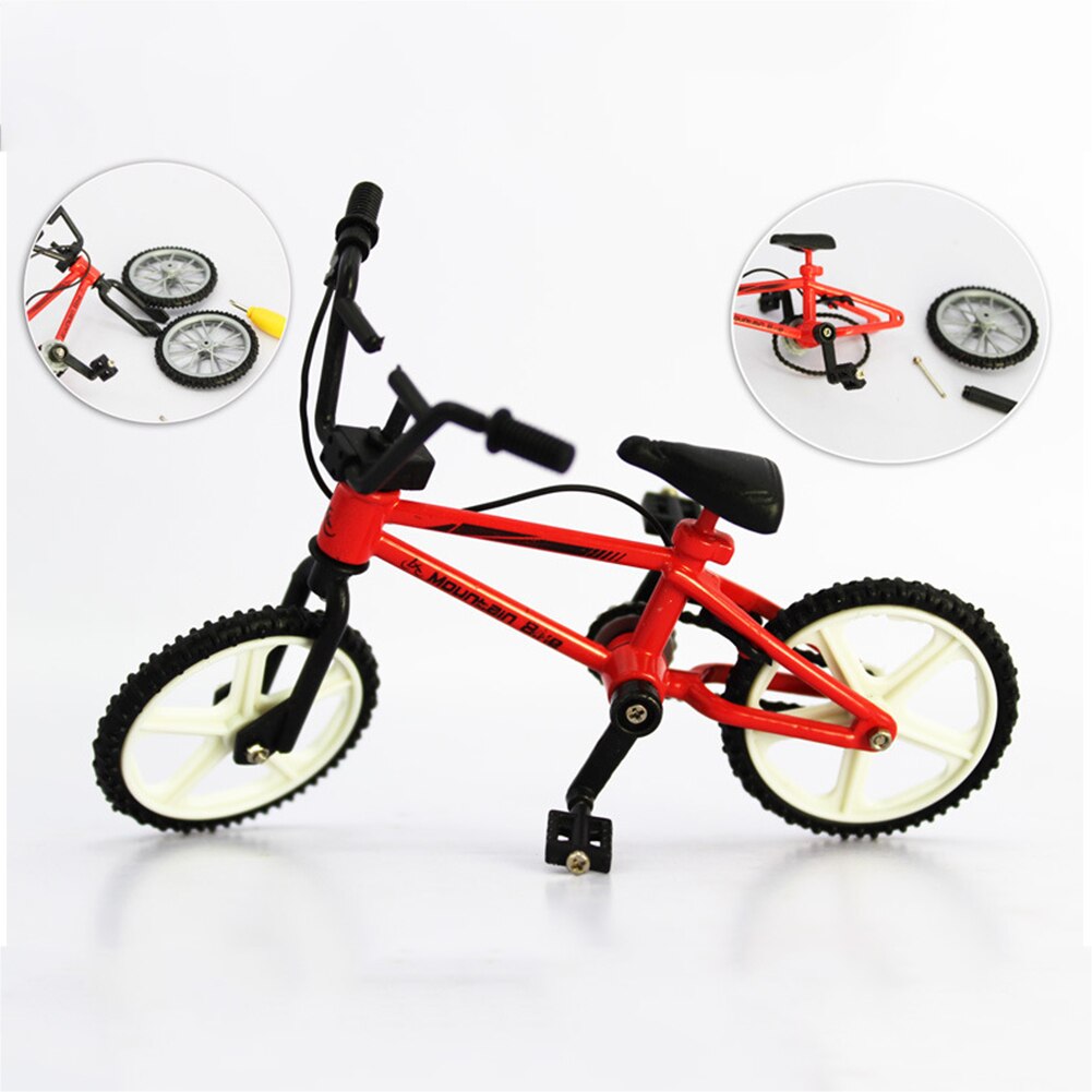 Mini VTT BMX vélo garçon jouet Simulation alliage doigt jeu jouet Mini vélo 11*8cm 1:24