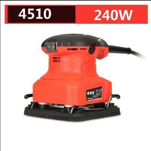 Mini Electric Sanders with Sandpaper Woodworking Tool Furniture Metal Polisher Electric Sanders Buffer Sander: green