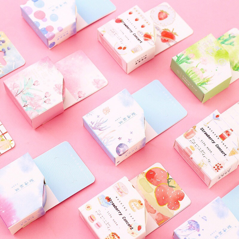 Leuke Fruit Washi Tape Kawaii Plakband Bloem Masking Tapes Voor Kinderen Scrapbooking Diy 'S Albums Levert Briefpapier