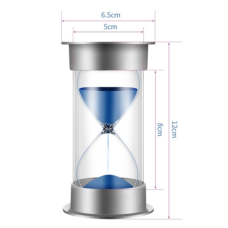 ORZ Hourglass Sand Timer 30 Minutes Timer Sea Magic Sand Hourglass Office Desk Table Hour Clock Decoration