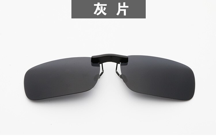 Leichter Leichter! 95% licht Durchlässigkeit PC Sonnenbrille mit TR90 Clip Anti-Uv Polarisierte Zugabe auf Nearsightness Myopie Gläser: dark gray