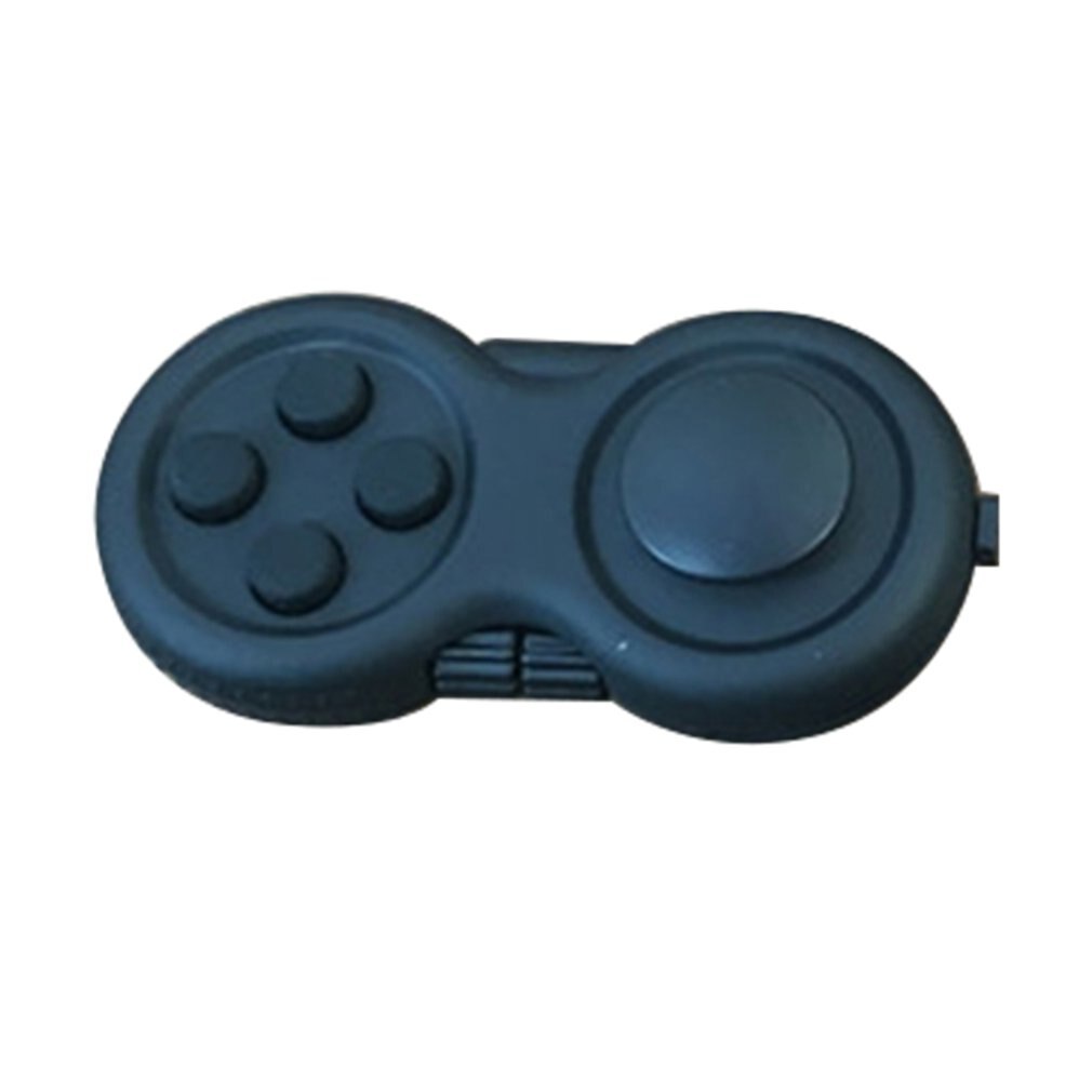 1Pcs Decompressie Handvat Vier Generaties Gamepad Decompressie Magische Kubus Handvat Fidget Pad Anti-Prikkelbaarheid Zeef