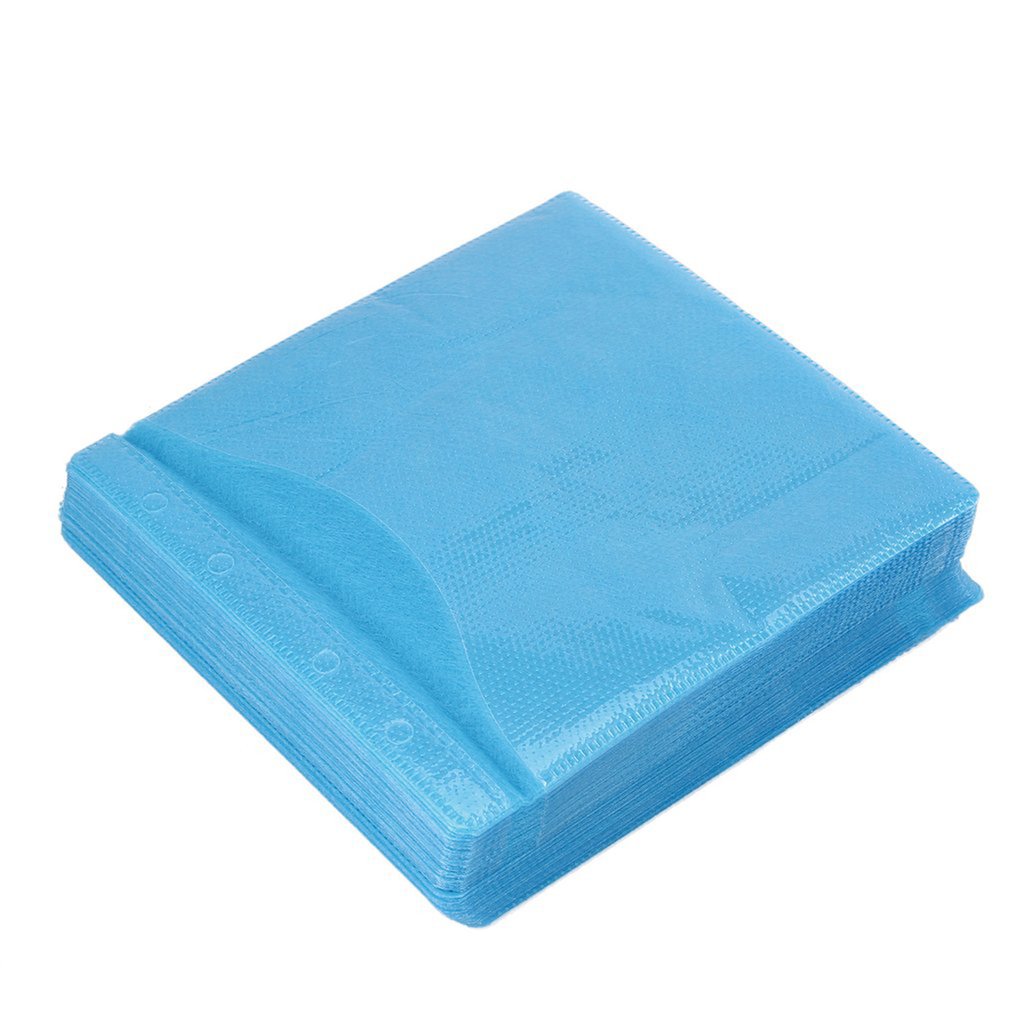 100 Uds CD DVD doble cara funda de almacenamiento bolsa funda PP sobre proporcionar protección para su almacenamiento y CD y DVD