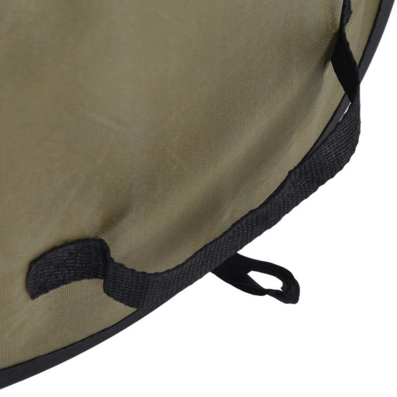 Collapsible Trash Bag Large Oxford Cloth Garden Leaf Container Reusable 113L with Handles for Camping for Lawn