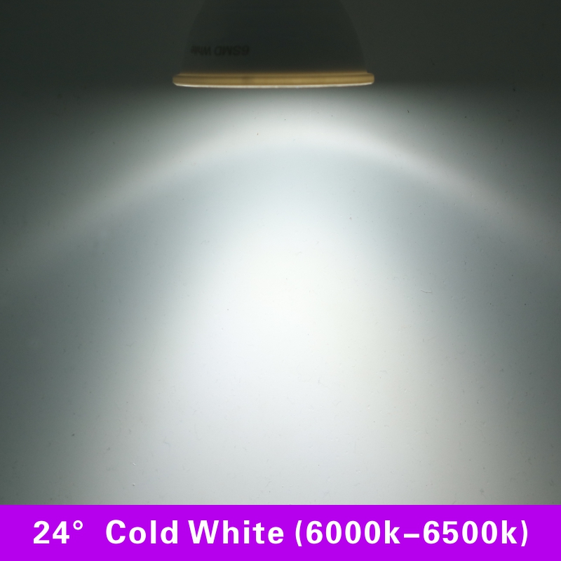 Bombilla LED MR16 GU10 GU5.3 E27 E14 Lampada Led 6W AC 220V-240V 24/120 grados Bombillas lámpara LED foco foco: Azul / 32 W