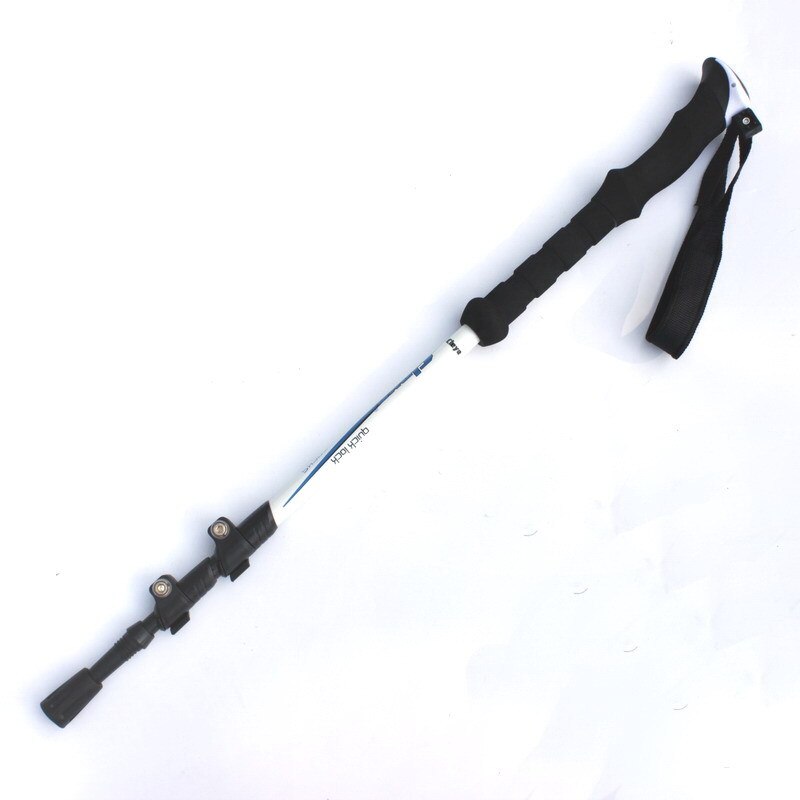 Hiking Pole Baton Walking Telescopic Nordic Walking Poles Ultralight Hiking Nordic Walking Stick Hiking Sticks Trekking Pole: white