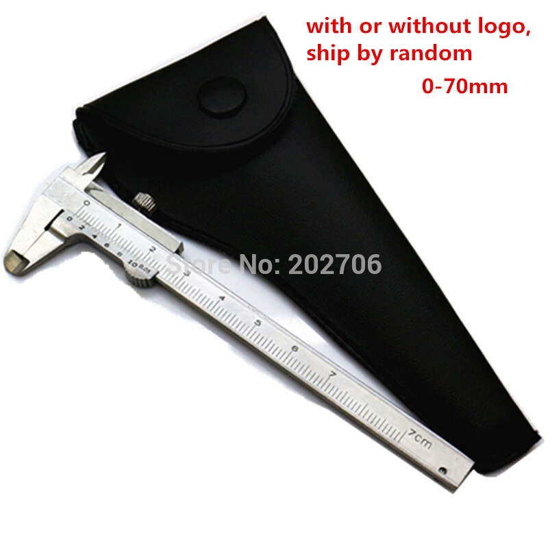 Mini calibrador Vernier de 0-40mm, 70mm, 100mm, 150mm, herramientas de medición de calibre de espesor de 0-70mm: 0-70mm