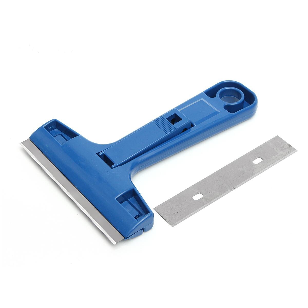 7 Pcs/Set Stainless Steel Car Vinyl Wrap Film Tools Sticker Wrapping Tool Auto Window Tint Foil Magnetic Stick Squeegee Scraper