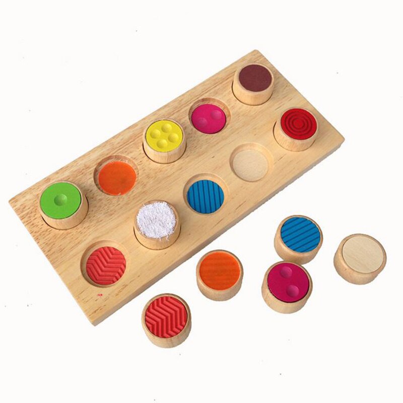 Wallboy popular Memory touch flap children's educational matching rubber wood toys baby color early education teaching aids