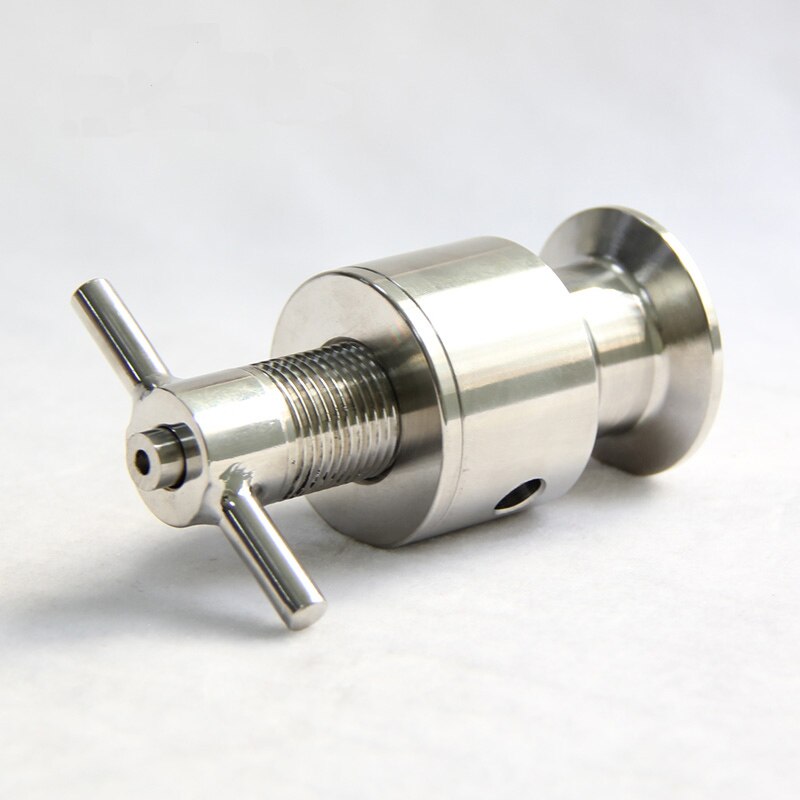 1.5" Tri Clamp 0.5-5 Bar SUS304 Sanitary Adjustable Pressure Relief Safety Valve