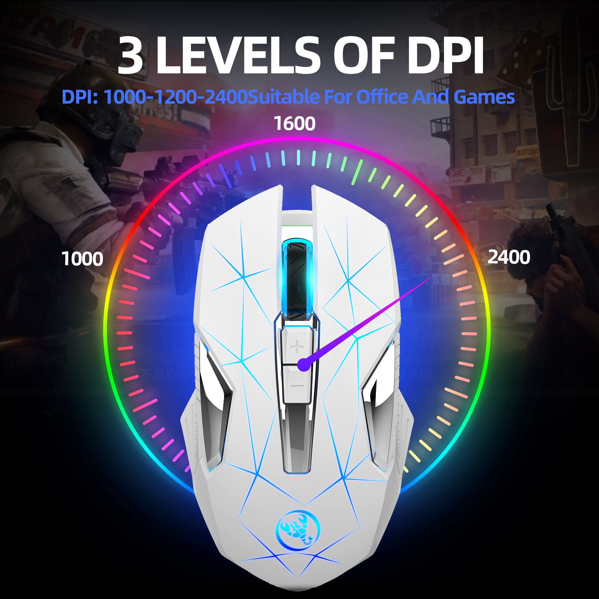 Rechargeable Bluetooth Gamer Gaming Mouse Wireless Mouse Computer Ergonomic Mause With Backlight RGB Silent Mice For Laptop PC