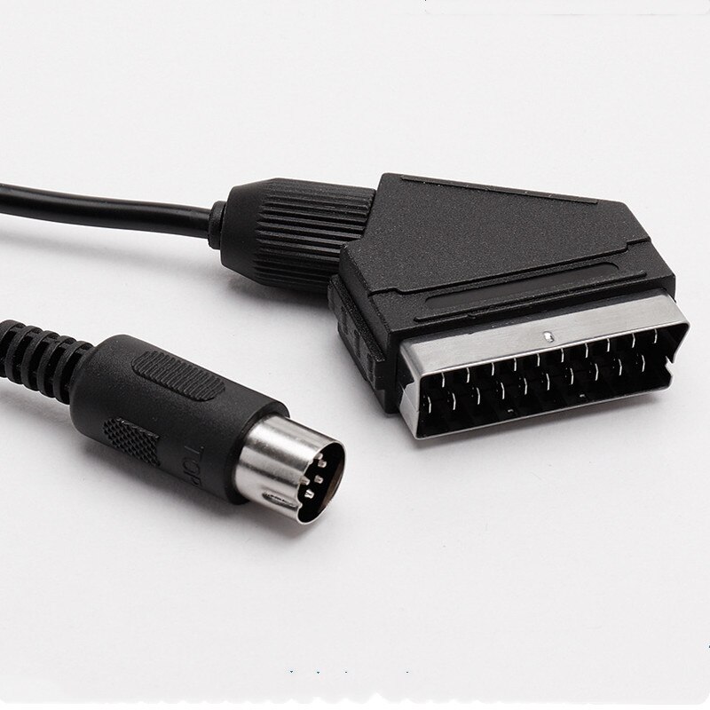 Cable Scart de repuesto de 1,8 M para Sega Megadrive 1 Genesis 1, sistema maestro 1, Cable AV RGB Scart