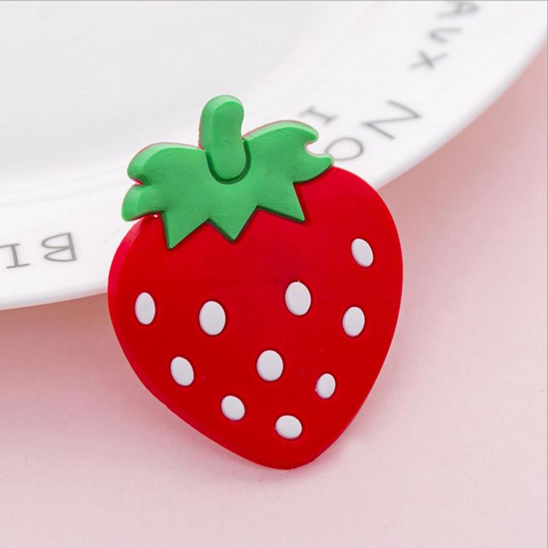 1Pcs Magnetische Magneet Kleurrijke Fruit Cartoon Siliconen Magnetische Sticker Accessoires Koelkasten Home Decor: 01