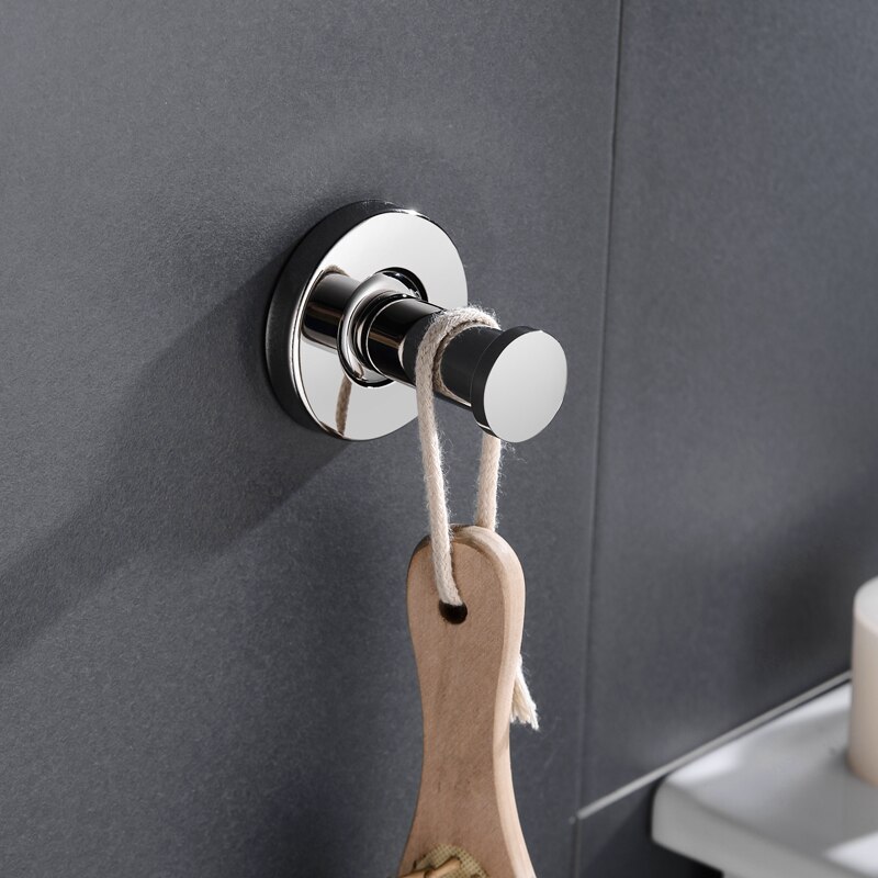 SUS 304 Stainless Steel Robe Hook Bathroom Single ... – Grandado