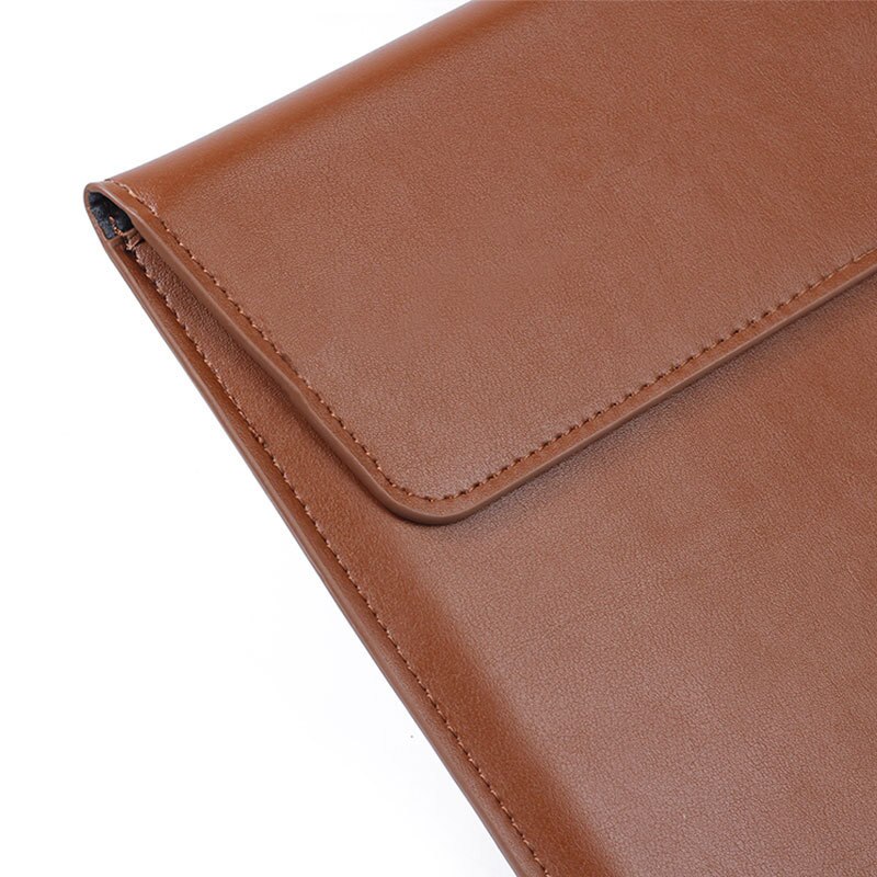 Laptop Anti-Scratch Protective Bag Envelope Case Shockproof Foldable PU Leather