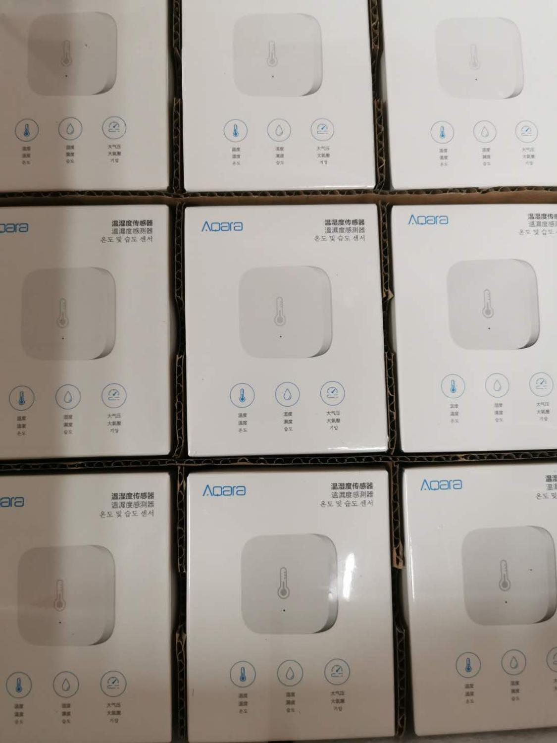 Aqara Smart Temperature Humidity Sensor Air Pressure Wireless Aqara Sensor Remote Control ZigBee Wifi Connection For Xiaomi Home