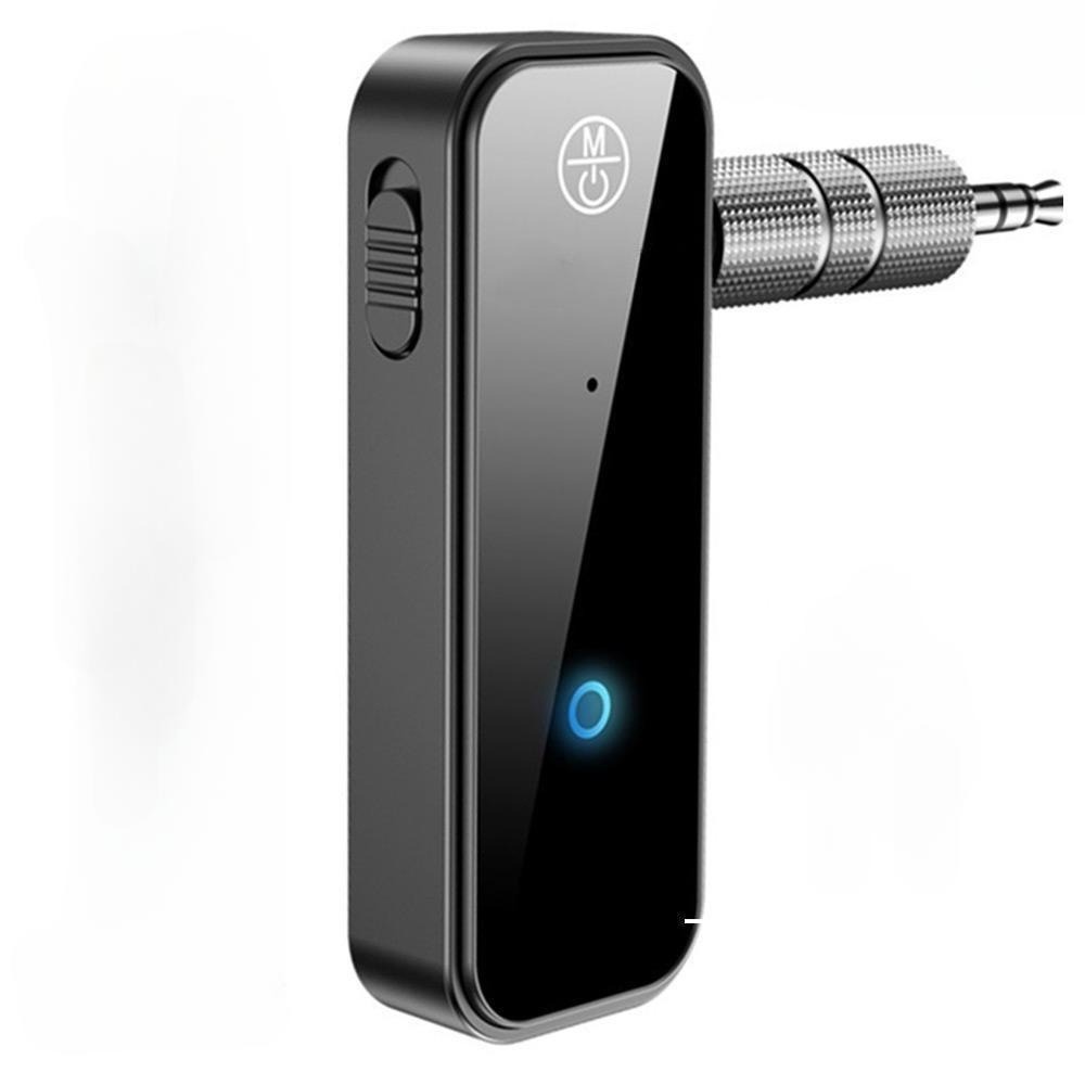 Wireless Bluetooth 5.0 Audio Adapter - 3.5mm AUX Stereo Receiver/Transmitter for Car, Home, Speaker, TV: Default Title