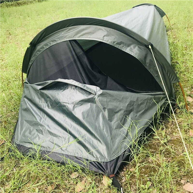 Sac à dos tente Camping en plein air sac de couchage tente légère personne seule tente