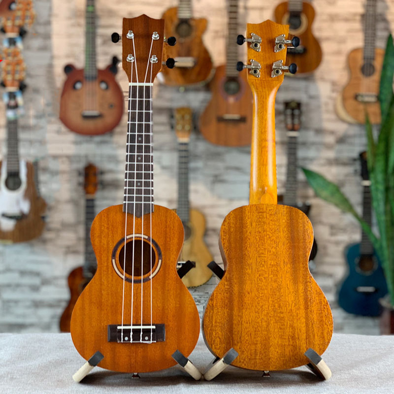 Ukulele Hawaii Four String Guitar Small Portable Beginners Musical Instrument Factory /40