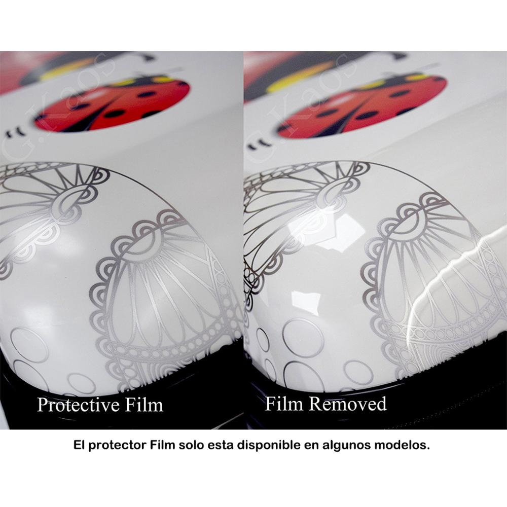 MERCURY TEXTIL-Equipaje de Mano,55cm Ligera con4 Ruedas,película Protectora Que se Quita,Material Policarbonato(Señales trafico)