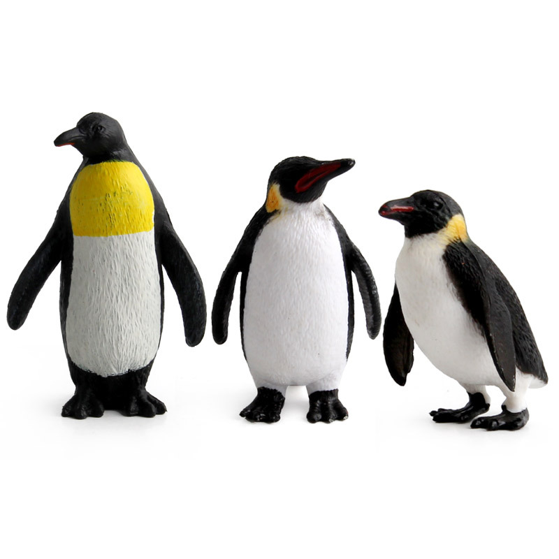 Antarctische Zeedier Simulatie Diermodel Pinguïn Micro Landschap Educatief Speelgoed Voor Kinderen Animal Model Decoratie