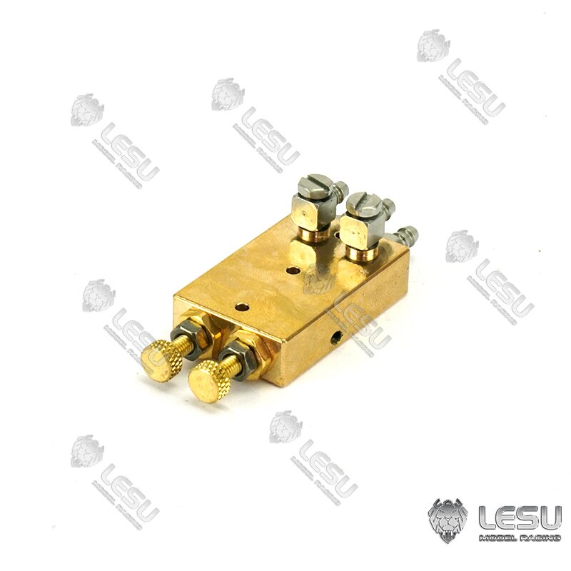 LESU Metal Relief Valve for 1/14 RC Hydraulic Dumper Truck Loader Excavator DIY TAMIYA Model