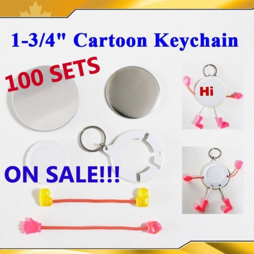 100Sets Parts Supplies BUTTON MAKER DIY PARTY – Vicedeal