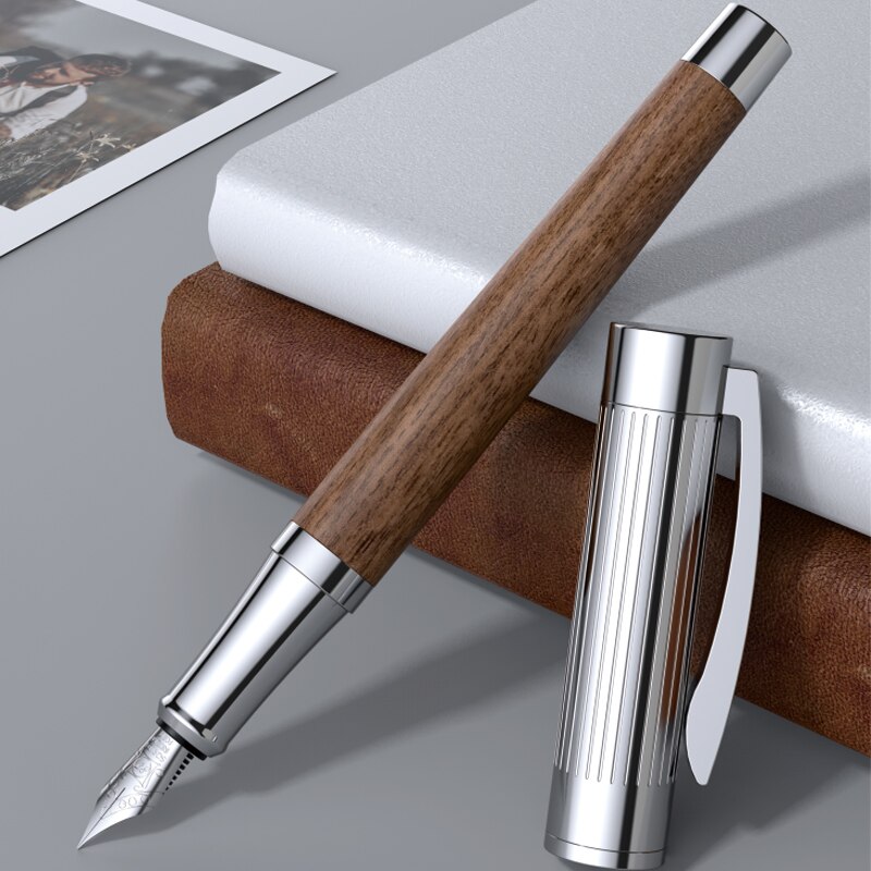 DARB-1001 wood fountain pen classic style rosewood and walnat business office supplies school writing pens