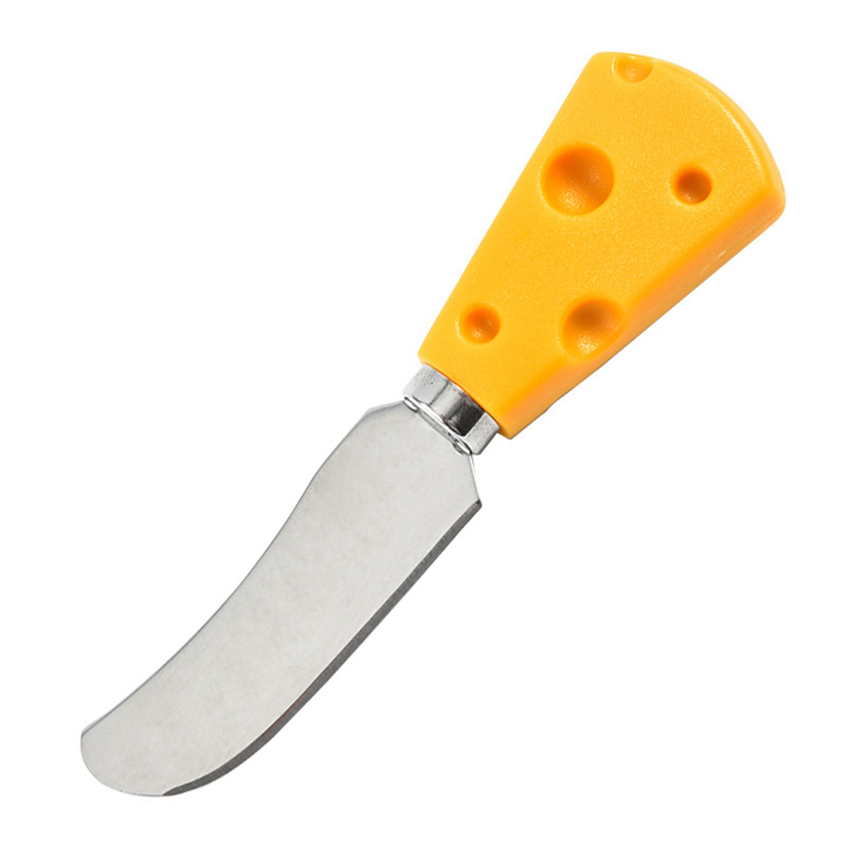 6Style Cheese Knife Set Steel Stainless Cheese Cutleries Super Cute Cheese Knife and Fork Cake Slicer Dessert Fork Kitchen Tools: E