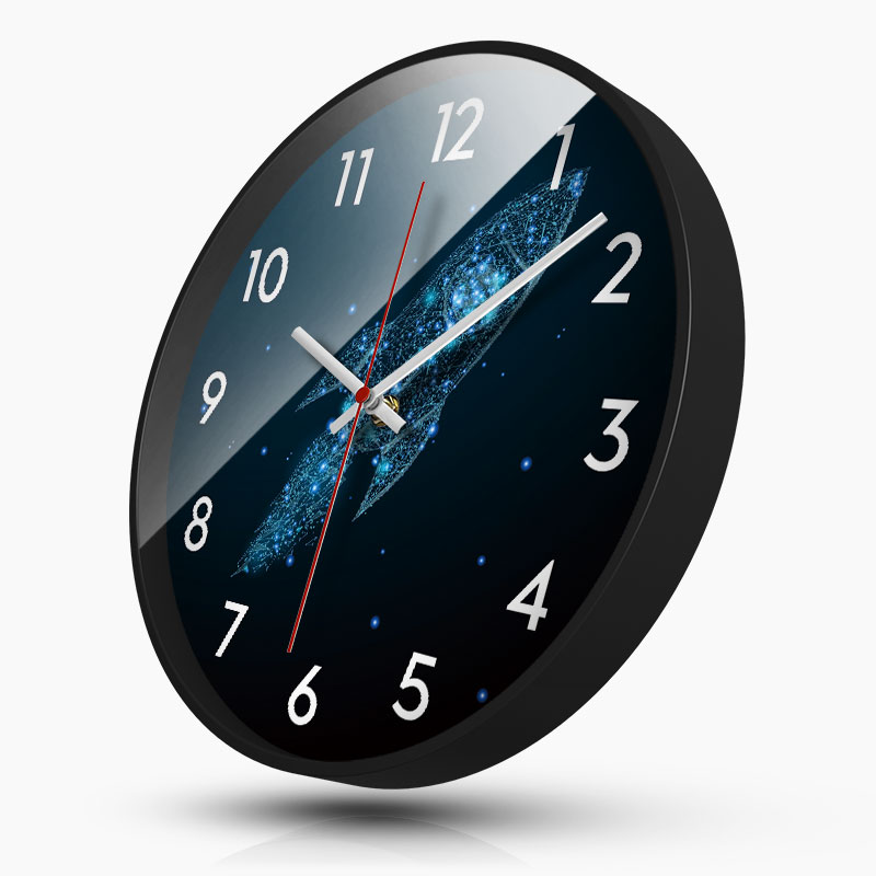 Large Modern Wall Clock Living Room Luxury Metal Wall Watches Home Decor Bedroom Silent Horloge Mural Ideas FZ164: Style 1 / 12 inch