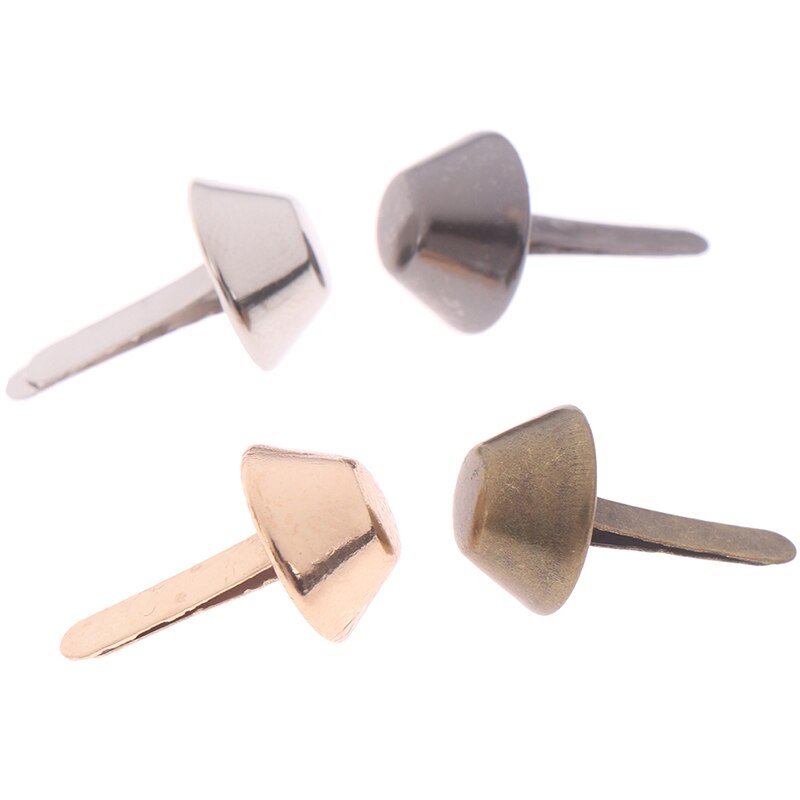 50 unids/lote 12mm remaches espárragos ronda rápida remache para artesanía de cuero cinturón bolsa ropa prendas de vestir Zapatos Collar Deco
