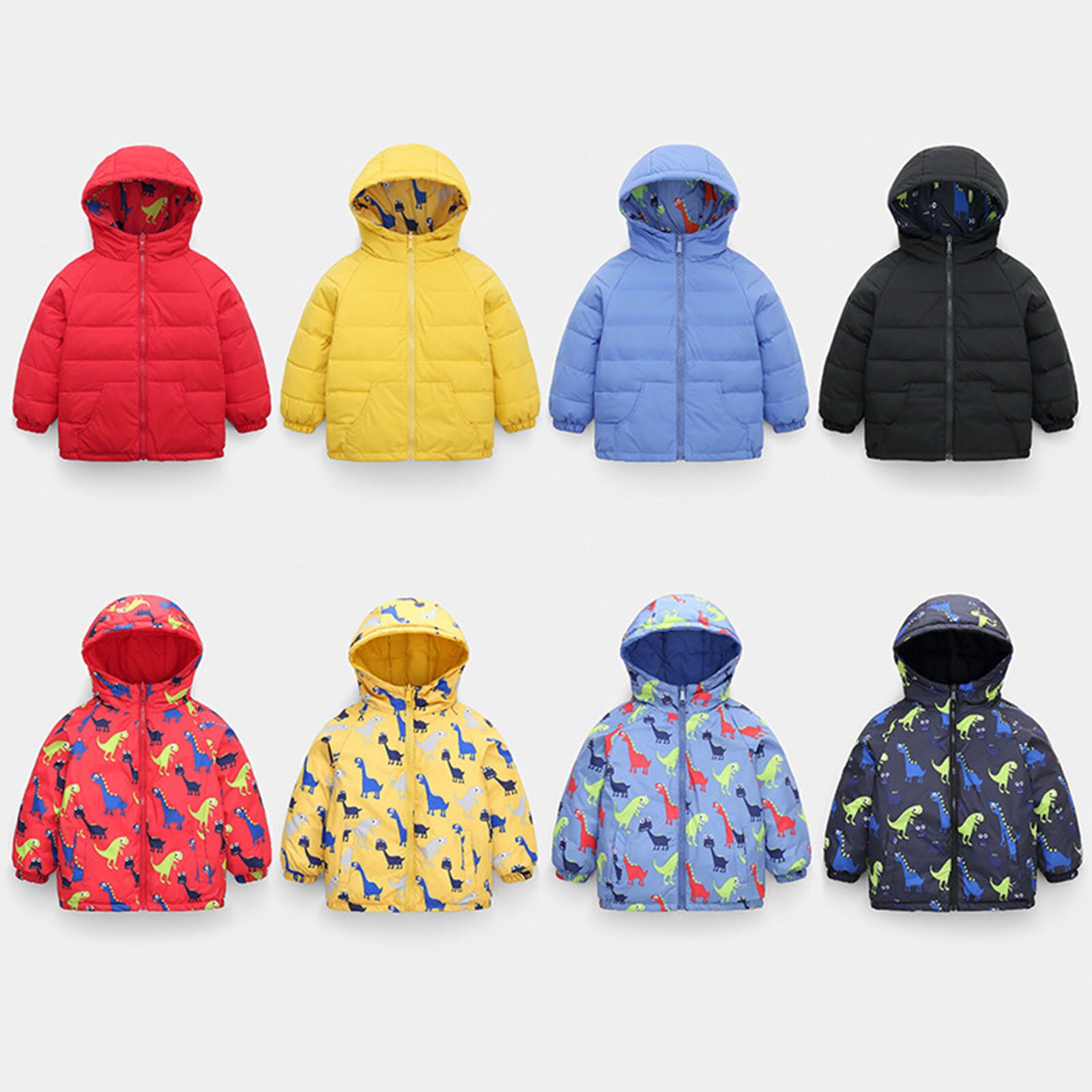 Kids Winterjas Jongen Meisje Cartoon Hooded Warme Dikke Winter Jas Uitloper Snowsuit Одежда Для Девочек Comfortabele Kleding