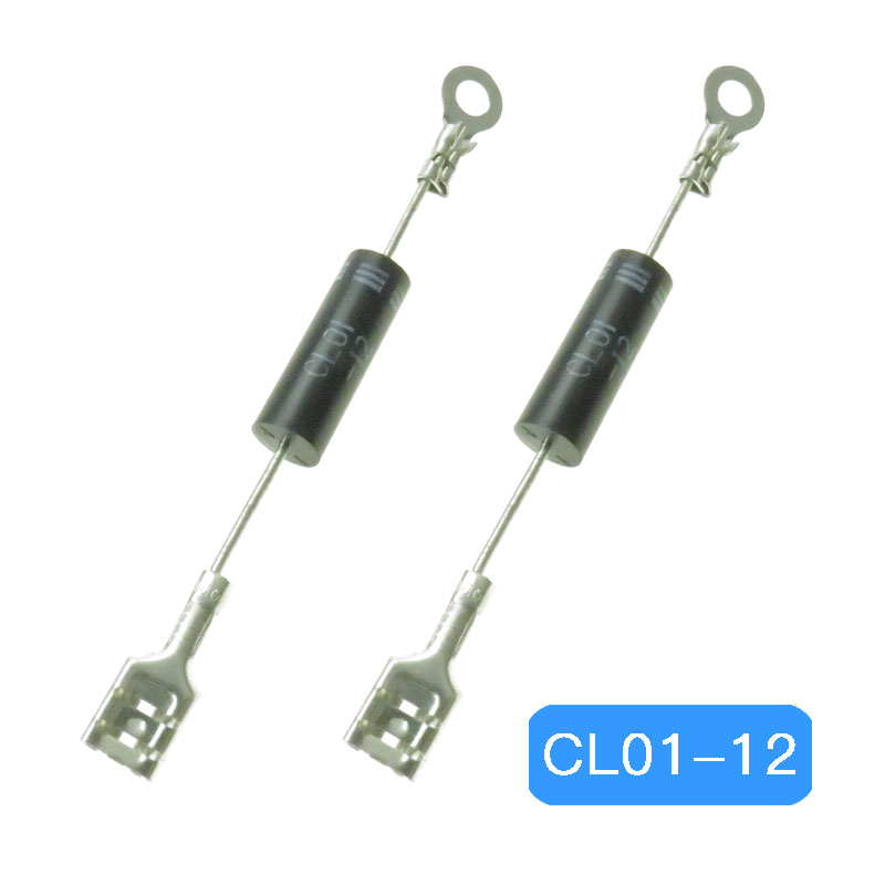 2 pces CL01-12 micro-ondas de alta tensão diodo retificador substitui wpw10492276 w10492276 ap6022269 ps11755602 microondas forno peças