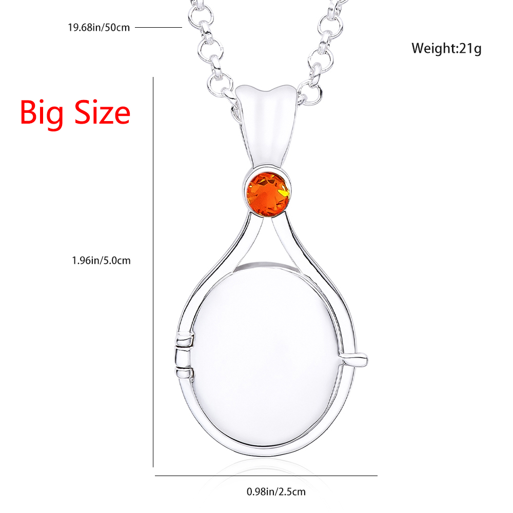 H2o – collier avec pendentif en coquillage métallique ouvrable, couleur argent, avec cristal, sirène, films TV, bijoux pour femmes et filles, colliers mignons